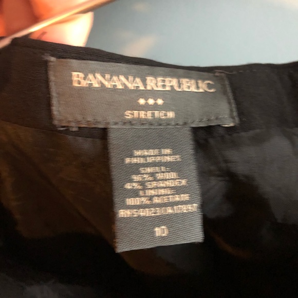 Banana republic wool blend plated skirt - Picture 3 of 3